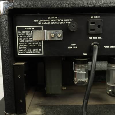 1973 Ampeg B25B Electric Bass Guitar Tube Amplifier Stack 2x15" Speaker Cab image 15