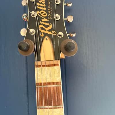 Rivolta Guitars Combinata VII with Ebony Fretboard 2020 - 2021 - Acero Glow image 3