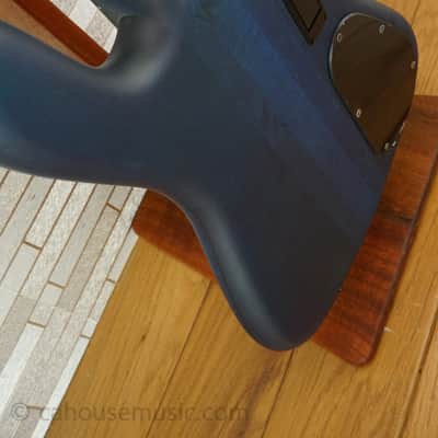 Spector Euro 5 LX Left Handed - Black & Blue Matte image 12