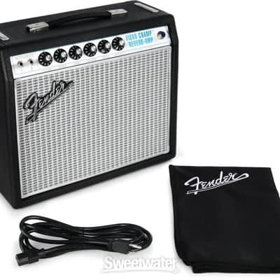 Fender '68 Custom Vibro Champ Reverb 1x10-inch 5-watt Tube Combo Amp (68VibroChampd3) image 4