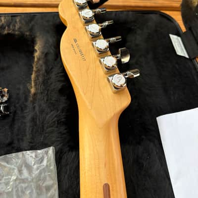 Fender American Deluxe Thinline Telecaster 2013 - Natural Ash image 9
