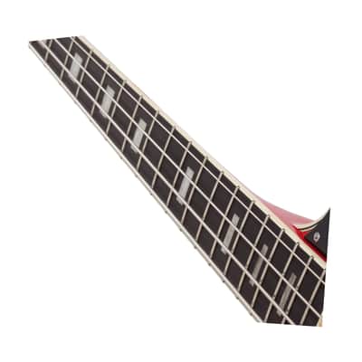 Schecter Simon Gallup Signature Corsair Bass - Red w/Black Lion Graphic Open Box image 3
