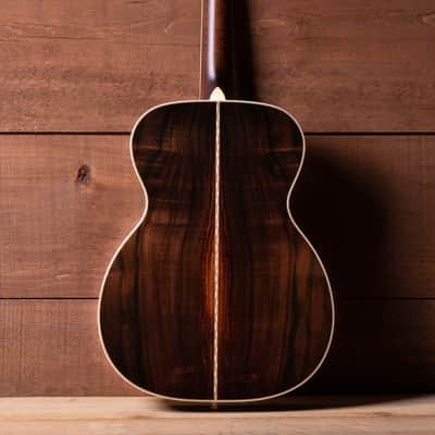 Brand New Bourgeois Style 41 Custom 'Double O' Short Scale Italian Spruce / Brazilian Rosewood image 12