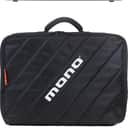 MONO Small Pedalboard, 18" x 12.3" w/ Club 2.0 Accessory Case, Silver