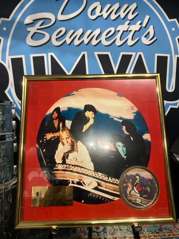 Stan Lynch Tom Petty and The Heartbreakers, German Gold Record (#31) image 1