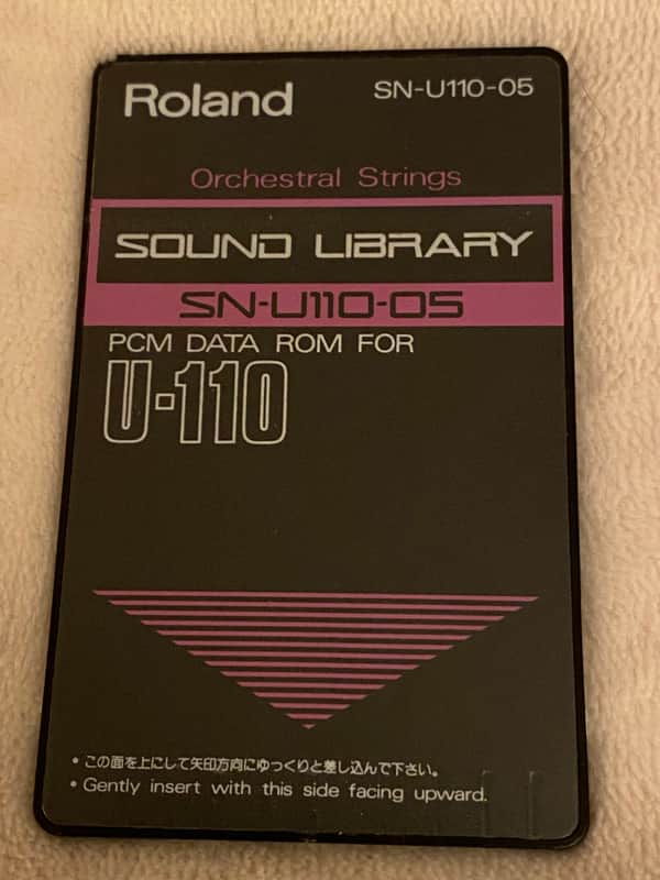 Roland SN-U110-05 Orchestral Strings for U20/U10/U110/D70 image 1