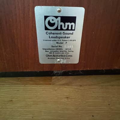 Ohm F speakers image 3