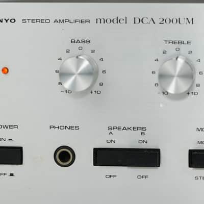 Sanyo DCA-200UM - Stereo Amplifier with phone input image 3