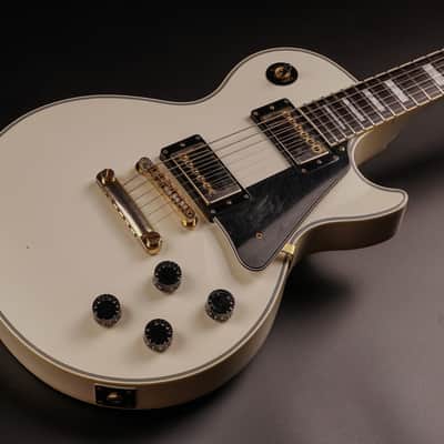 Epiphone LPC-80 Made in Japan Les Paul Custom 2001 Alpine White image 2