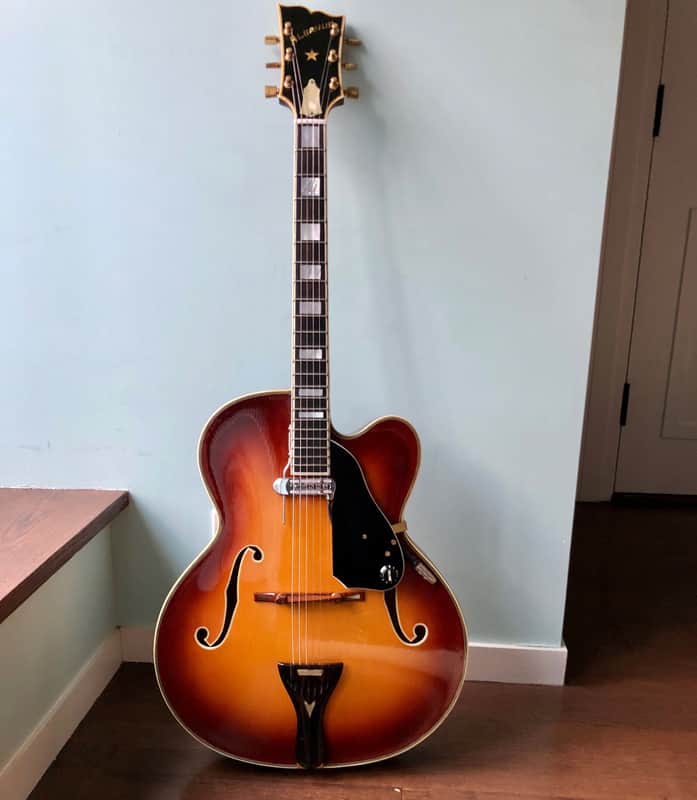 Albanus Professional 17" Archtop (1950's) - RARE and VIBRANT! image 1