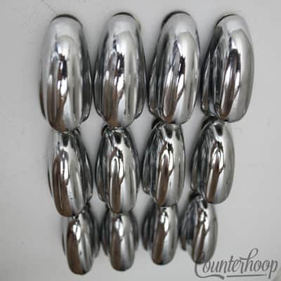 Slingerland 12x Small Sound/Radio King Lugs Tom Drum Chrome Nickel Screws 50s US image 2