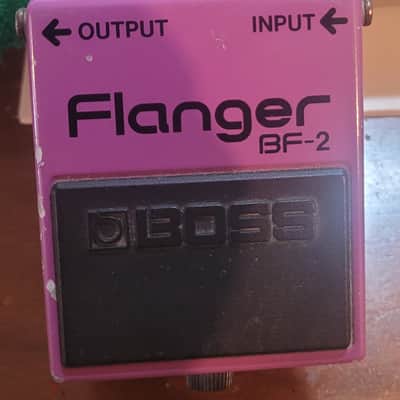 Boss BF-2 Flanger 1984-1990 (Green Label) Made In Japan | Reverb