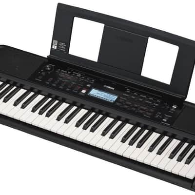 Yamaha PSRE383 61-Key Portable Keyboard - With AC Adapter