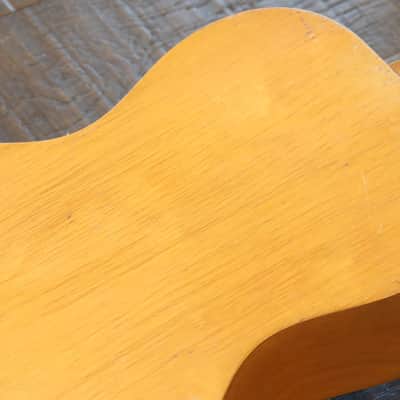 Vintage! 1920’s USA Made Natural Acoustic/ Electric Parlor Guitar + Case image 14