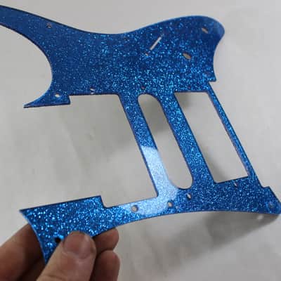 Blue Glitter Sparkle HXH HH Pickguard fits Ibanez(TM) RG550 Jem  RG image 13
