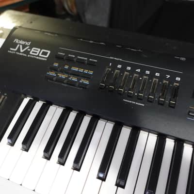 Roland JV-80 61-Key Multi-Timbral Synthesizer 1992 - 1994 - Black image 4