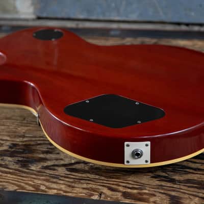 2010 Gibson Les Paul R8 1958 Reissue Plain Top Sunburst image 9