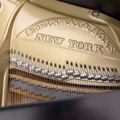 Steinway & Sons Model A 1917 Grand Piano – 6'2" – Professionally Restored – Satin Ebony image 8