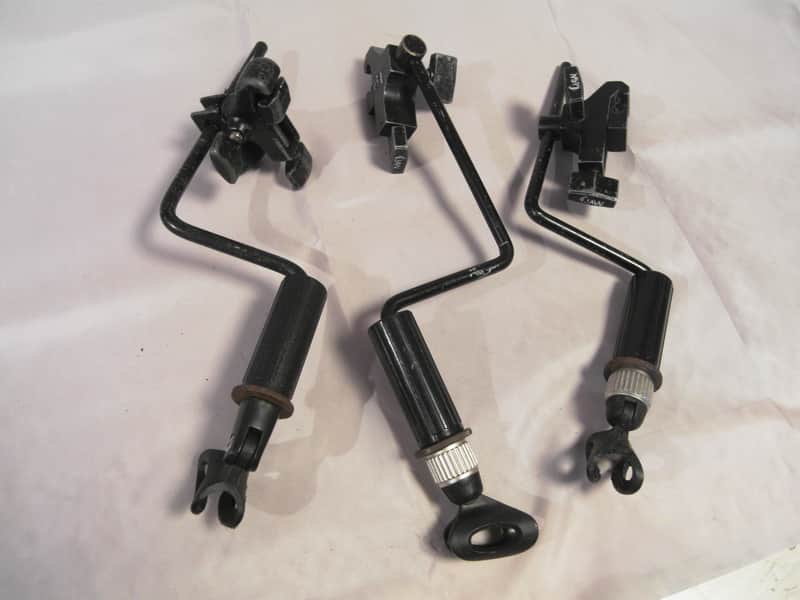 3x Mikrofonhalter Latin Percussion mic claw 80er  z.B. für Beyerdynamic M 420 N image 1