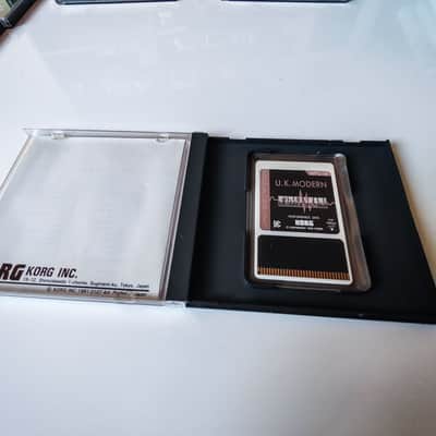 WPC-18 U.K. Modern - Performance Data Card for Korg Wavestation Bild 2