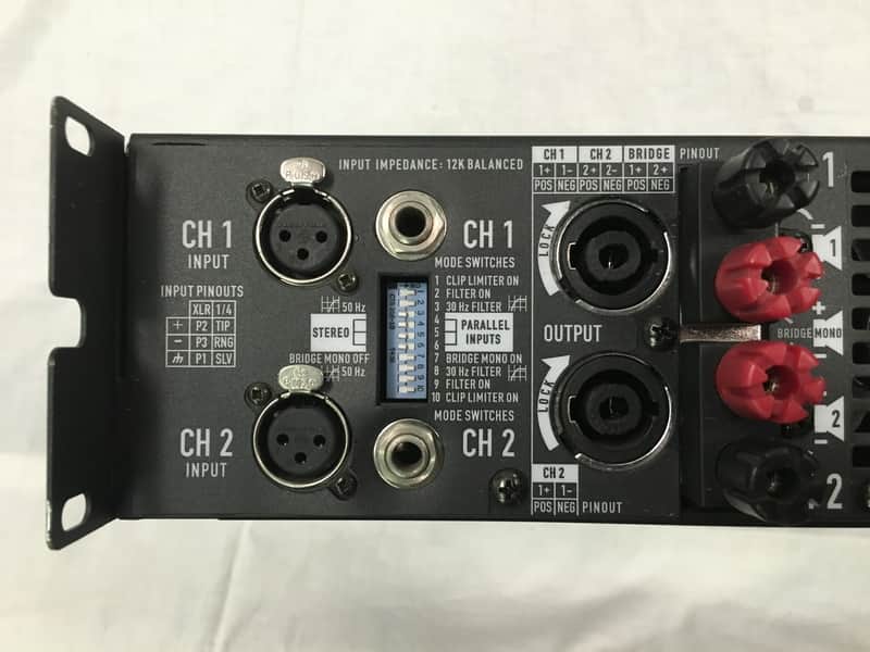 QSC PLX-1602 2-Channel 1600 watt Power Amplifier PLX1602 AMP | Reverb