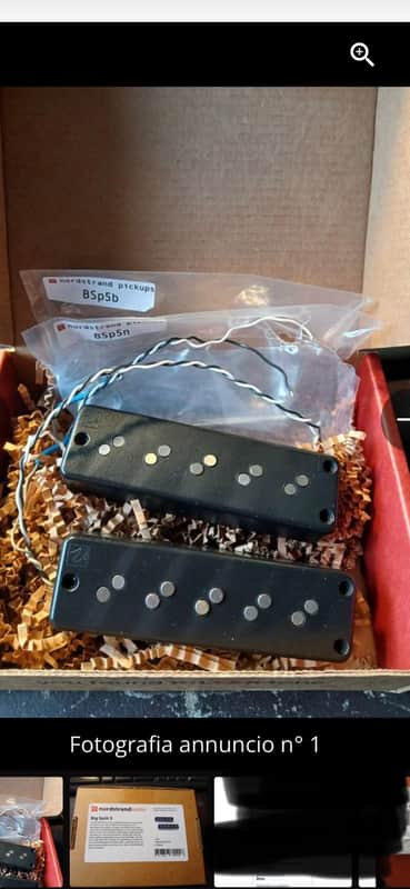 Nordstrand Big Split 5 String Bass Pickup Set image 1