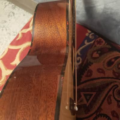 Recording King RO-318 [OM] | All solid tone woods | Mahogany sides and back and Adirondack Spruce top | Serial No. A21020351 image 15