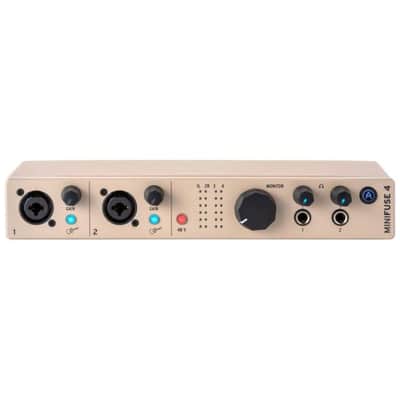 Arturia MiniFuse 4 USB-C Audio Interface - Champagne image 3