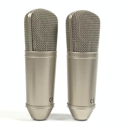 Behringer B-1 Lot of 2 Large Diaphragm Cardioid Condenser Microphone 2001 - Present - Nickel TGHM image 3