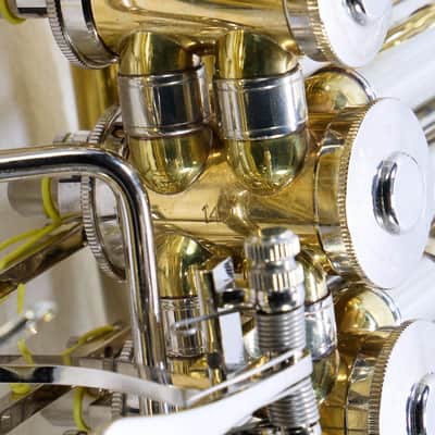 S.E. Shires SHR200-U Custom Geyer Double French Horn with Detachable Bell SN 124 image 15