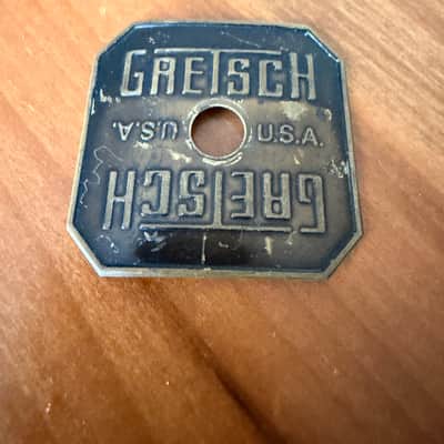 Gretsch Square Badge - Brass image 3