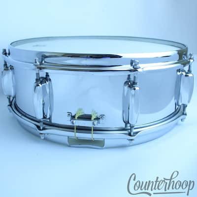 Slingerland 14x5"Festival Snare Drum Chrome Steel 8-Lug Niles,IL USA Vintage 70s image 5