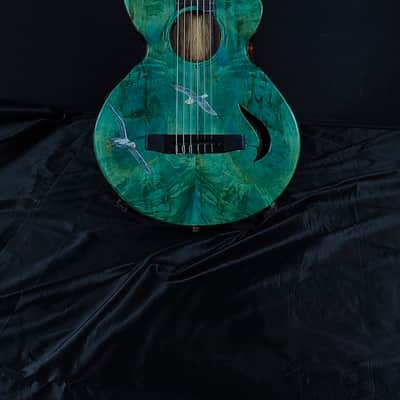 Liuteria MN Guitars Classic Guitar Slim model 2026 - Dyed blue image 1