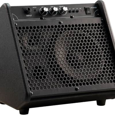 20W Electric Drum Amp, Portable BT Drum/Keyboard Amplifier Speaker System with Dual Drivers for Home Practice image 1