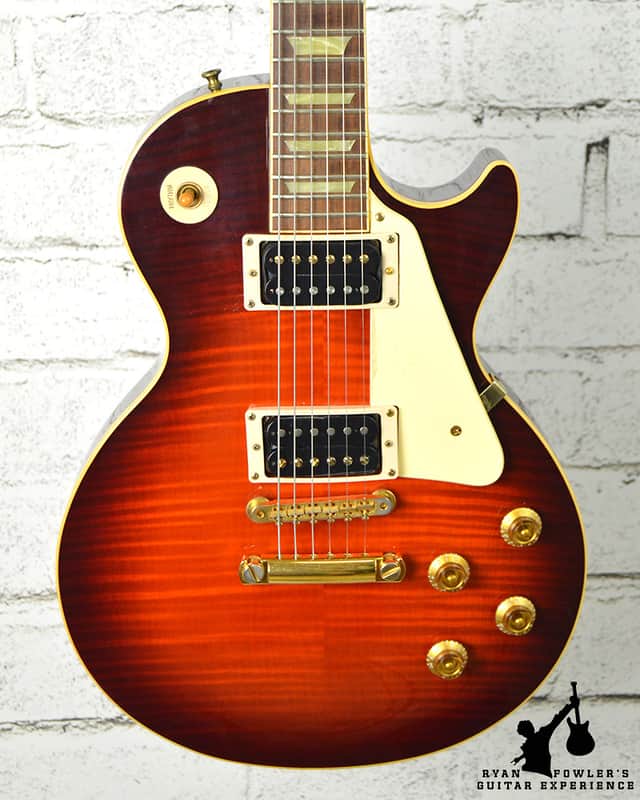 1994 Gibson 1960 Les Paul Classic Plus Cinnamon Burst | Reverb