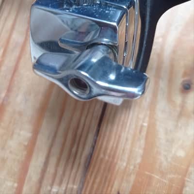 Tama Star-Cast Mounting System - Black Matte 8" Tom Suspension Mount with Chrome Bracket image 2