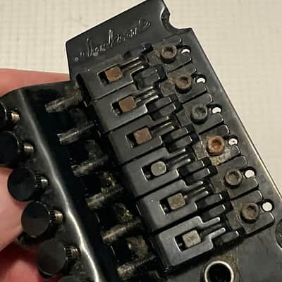 2000's Jackson Dinky Guitars JT-580 Licensed Floyd Rose Tremolo Guitar Bridge image 14