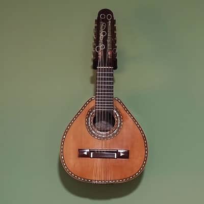 Salvador Ibáñez 1900-1910. Old bandurria. guitar image 9