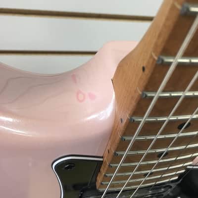 Squier Contemporary Stratocaster, HH, Floyd Rose, Shell Pink Pearl image 4