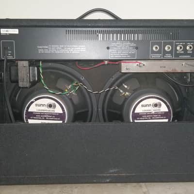 Vintage Sunn SL260 Guitar Amplifier Combo Amp 212 2x12 60 Watt Solid State image 5