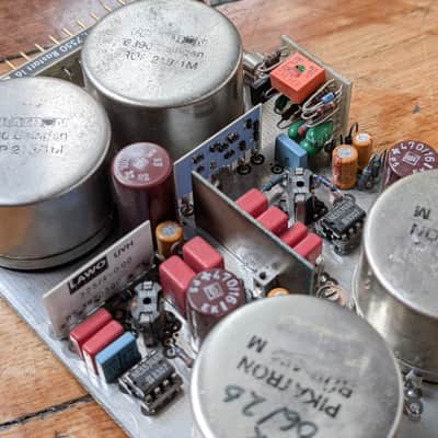 Vintage Lawo DV975/4 Summing Amp Module - like Neumann V475 - Pikatron transformers - Tested & working image 3