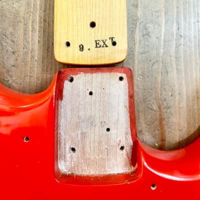 Squier by Fender SST-45 Fiesta Red(FRD) 1983 JV Serial FujiGen MIJ Stratocaster, SQ-4 Alnico PU image 23