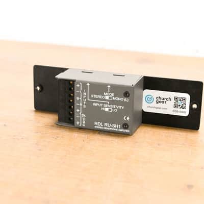 RDL RU-SH1 Stereo Headphone Amplifier CG010WM image 2