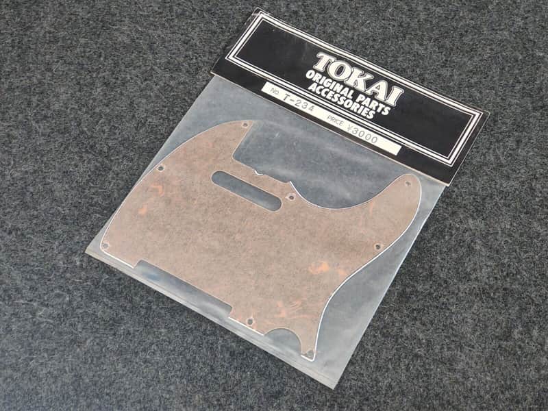 1980's Tokai Japan NOS T-234 Telecaster Pickguard (3-Ply Brown Celluloid) image 1