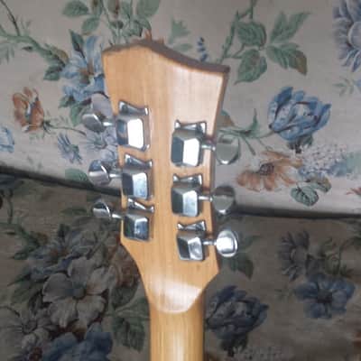 1960s Semi-Hollow Royal Artist Bruno Made-In-Japan 1960s Blonde Guitar image 8