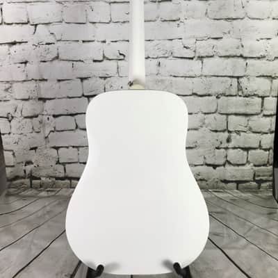 Epiphone Limited Edition Dove Pro Acoustic Electric Guitar – Alpine White image 7