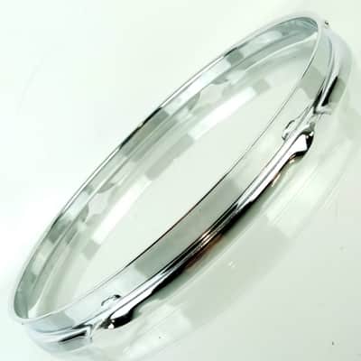 Ludwig 12"6Lug 1.6mm Tom Drum Rim/Hoop Vintage60s-70s Chrome Plating Chicago USA image 3