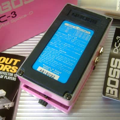 RARE MINT Boss DC-3 Digital Space-D w/ Original Box & Manual (Blue Label) image 3