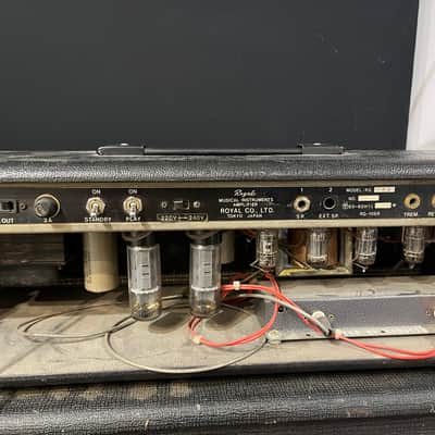 Royal Master. Japan fender bandmaster 1970s - Silverface Bild 5