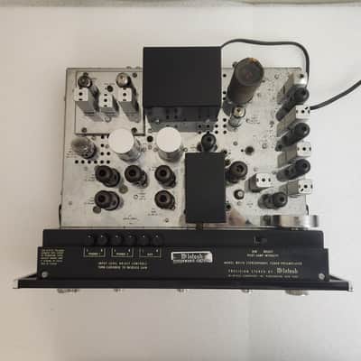 McIntosh MX110 Z Stereo Tube Preamp Tuner Receiver 1962 - 1969 - Silver image 4